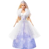 Barbie Dreamtopia Karlar Prensesi Bebek, 30 cm, Pembe Gölgeli, Sarı Saçlı GKH26