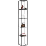 Deko Cadde Metal Kitaplık Köşe Raf Minimalist
