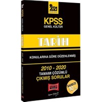 Yargı Yayınları 2021 KPSS Tarih Konularına Göre Düzenlenmiş Tamamı Çözümlü Çıkmış Sorular