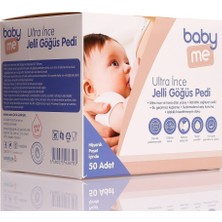 Baby&Me Ultra Ince Jelli Göğüs Pedi 50'li