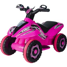 UJ Toys 6V Akülü ATV Pembe