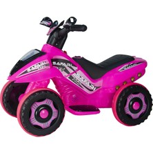 UJ Toys 6V Akülü ATV Pembe