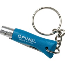 Opinel No 02 Anahtarlıklı Paslanmaz Çelik Çakı (Mavi)