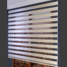 Anıper Zebra Perde Krem Bamboo Stor 80x200 cm