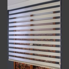 Anıper Zebra Perde Beyaz New Bamboo Stor 70X200 cm