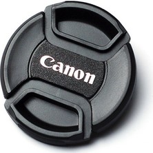Ayex Canon İçin 49 mm Snap On Lens Objektif Kapağı Bağcıklı