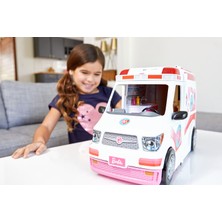 Barbie'nin Ambulansı, 60 Cm, Işıklı ve Sesli Frm19