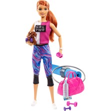 Barbie Wellness Barbie'nin Spa Günü Bebekleri - Spor Temalı GJG57