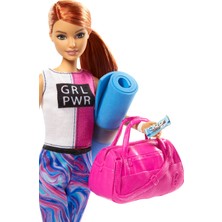Barbie Wellness Barbie'nin Spa Günü Bebekleri - Spor Temalı GJG57