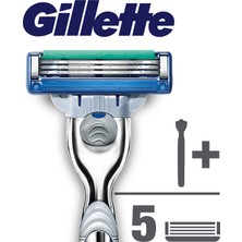 Gillette Mach3 Turbo Milli Takım Özel Paketi Tıraş Makinesi + 4'lü Tıraş Bıçağı