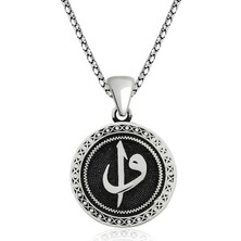 Gumush Gümüş Elif Vav Kolye