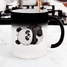 Hediyehanem Sevimli Panda Sihirli Kupa Bardak