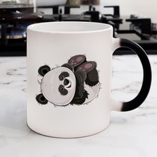 Hediyehanem Sevimli Panda Sihirli Kupa Bardak