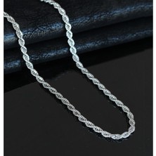 X-lady Accessories Gümüş Renk Yeni Sezon Burgu Model Alaşım Kolye