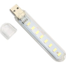 Bunyon Taşınabilir Mini USB LED Lamba 8 LED Kamp Stick Ledi Kamp Işığı