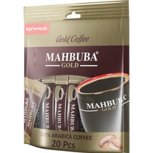 Mahbuba Gold Coffee Arabica Kahve Tam Kıvamında 20 x 2gr Stick