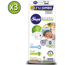 Sleepy Bebek Bezi 0 Numara Prematüre 3 x 2li Jumbo