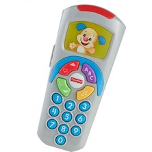 Fisher-Price Eğlen & Öğren Eğitici Köpekçiğin Uzaktan Kumandası (Türkçe), Aydınlanan Ekran, 35'İn Üzerinde Eğlenceli Şarkı, Melodi ve Cümle ile Dlk60
