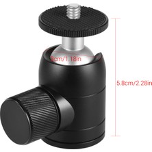 Andoer Tripod Top Kafa 360 Derece Döner Dslr Kamera