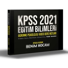 Benim Hocam Yayınları KPSS 2021 Eğitim Bilimleri Öğrenme Psikolojisi Video Ders Notları