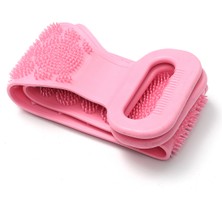 Ecoform Çift Taraflı Silikon Banyo Sırt Kesesi Tükenmeyen Duş Lifi 60 cm