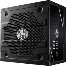 Cooler Master Elite V4 600W 80+ Aktif PFC 120 mm Fanlı PSU (MPE-6001-ACABN-EU)