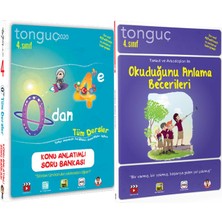 Tonguç Akademi 4. Tüm Dersler Soru Bankası ve Okuduğunu Anlama Becerileri - 2 Kitap