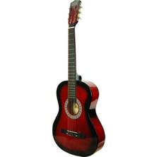 Sesenta Klasik Gitar Öğrenci Kırmızı Sesenta SSC38RB