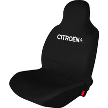 Mirsepet Citroen Koltuk Koruyucu Penye 4 Parça Set Siyah