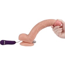 Odins Shop 26 Cm Gerçekçi Titreşimli Dildo Vibratör Penis - Optimus