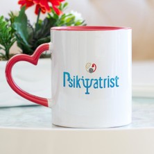 Hediyehanem Psikiyatrist Kalpli Kupa Bardak