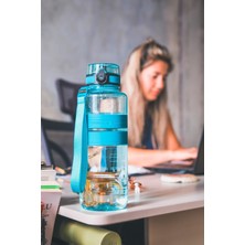 Uzspace 5032 Mega Boy Tritan Su Matarası 1500 ml Mavi