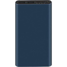 Xiaomi  Mi 10000mAh Type-C Grişili Hızlı Şarj Destekli Taşınabilir Powerbank Siyah