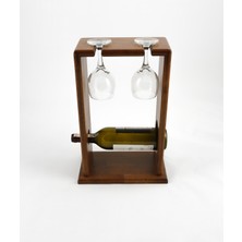 Wooden İstanbul Dekoratif Şaraplık