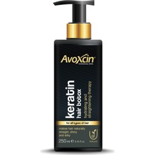 Avoxcin Keratin Hair Botox Hydrating And Straightening Therapy - Saç Botoksu 250 ml