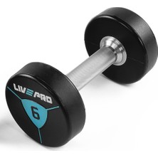Livepro LP8000 6 Kg Premium Poliüretan Dambıl