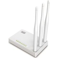 Netis WF2409E 300 Mbps 3 Antenli Kablosuz Router Sinyal Güçlendirici