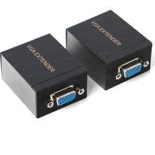Dark 60 Metre VGA / Ethernet Sinyal Uzatıcı Extender - Full HD, Tak Çalıştır, CAT5E/CAT6 (DK-HD-EXV1)