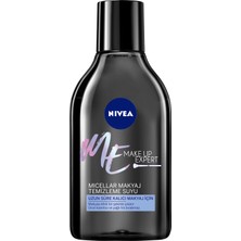 NIVEA Make Up Expert Micellar Makyaj Temizleme Suyu 400ml;Etkili Yüz Temizleme