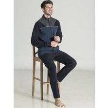 Poleren 6645 Erkek Kışlık Selanik Pijama Takımı