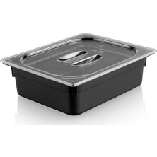 Plastport Kırılmaz Saklama Kabı - Siyah 5,9 lt
