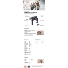 Bosch Gsb 13 Re Darbeli Matkap