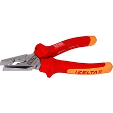 İzeltaş  200MM 1000V Izoleli Elektrikçi Kombine Pense