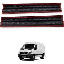 Mercedes Sprinter W906 Kapı Eşiği Koruma (ABS) Mat Siyah 2 Parça 2006-2014