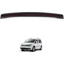 Volkswagen Caddy Arka Tampon Eşiği Koruma (ABS) Mat Siyah 2010-2015