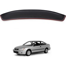 Honda Civic Arka Cam Üstü Spoyler Rüzgarlık Kanat (ABS) Parlak Siyah 1995-2000
