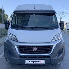 Fiat Ducato Ön Cam Güneşliği Siperlik Vizör Şapka Terek (Abs) Parlak Siyah 2014 ve Sonrası