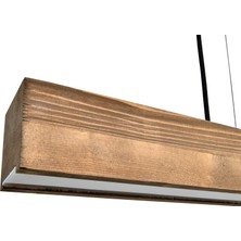LED Aydınlatma Doğal Ahşap El Yapımı