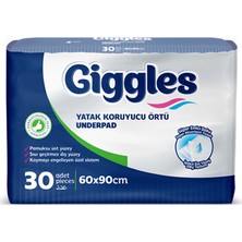 Giggles 60x90 Cm  Yatak Koruyucu Örtü (Underpad)  (30 Adet)