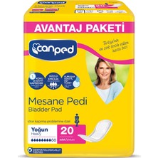 Canped Mesane Pedi Büyük Boy Yoğun 20 x 3-60 Adet Avantaj Paketi